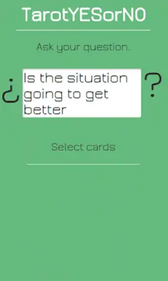 Tarot YES or NO android App screenshot 5